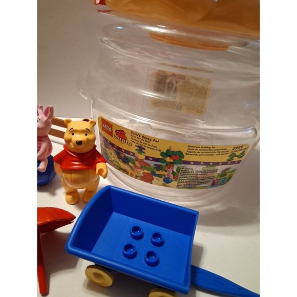 Winnie The Pooh Lego Duplo 2989 Pooh's Honey Pot Set Missing 3 - Picture 7 of 12